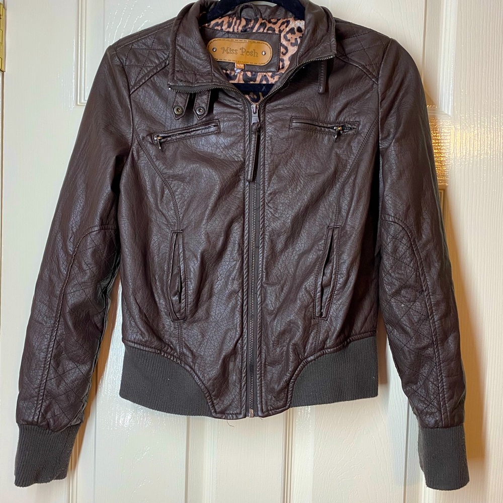 Miss Posh Leather Jacket